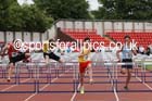 Inter boys 100 metres hurdles, 2015 English Schools, Gateshead. Photo: David T. Hewitson/Sports for All Pics